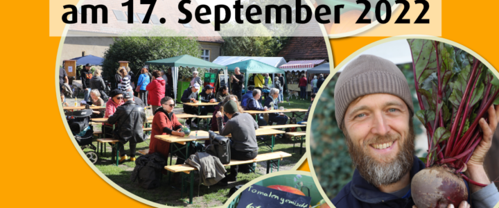 WusterMARKT – der Markt für Gutes aus der Region: Erntefest am 17.09.2022