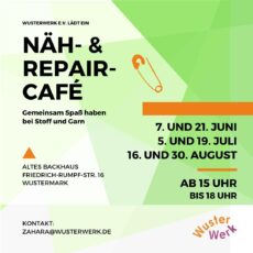 Das Nähcafé geht weiter! Neue Termine Juni-August 2023