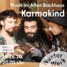 Konzert: Karmakind | 18.10. | 20:00